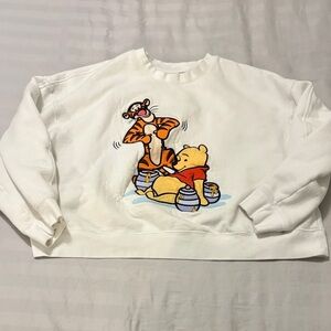 Disney’s Winnie the Pooh White Sweatshirt